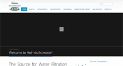 Desktop Screenshot of holmeswater.com